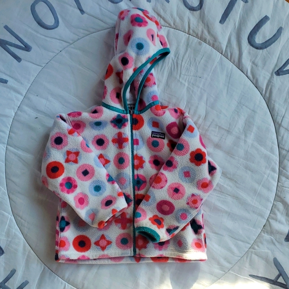 3T Patagonia fleece zip up jacket